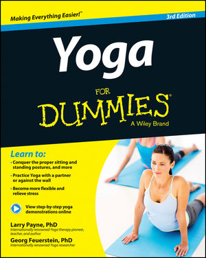 Yoga for Dummies book cover photo